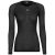 dhb Womens Lightweight Mesh Long Sleeve Base Layer – Black