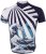 Primal Great Wave Sport Cut Jersey – Blue/White