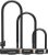 LifeLine Steel D Lock – Sold Secure – Black