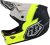 Troy Lee Designs D3 Fiberlite Helmet – Volt Flo Yellow