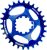 Blackspire Snaggletooth Narrow Wide Oval Chainring SRAM – Blue