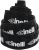 Cinelli Logo Velvet Tape – Black/White