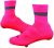 DeFeet Slipstream Reflective Stripe 4″ Overshoes – Flamingo Pink