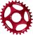 Blackspire Snaggletooth DM Oval Shimano Chainring – Red