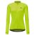 dhb Women’s Long Sleeve Jersey – Yellow Fluorescent