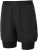 Ronhill Tech Revive 5″ Twin Running Shorts – All Black