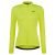 dhb Women’s Long Sleeve Thermal Cycling Jersey – Yellow Fluorescent