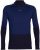 Icebreaker 200 Sonebula Merino Long Sleeve High Neck Top – Midnight Navy/Royal Navy