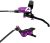 Hope Tech 4 V4 Brake – No Rotor – Black – Purple