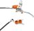 Hope Tech 4 E4 Brake – No Rotor – Silver – Orange