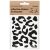 Bookman Reflective Leopard Print Stickers – Black