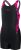 Speedo Girl’s Hyper Boom Splice Legsuit – Black/Electric Pink/Ecstatic