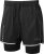 Ronhill Tech Afterhours Twin Shorts – All Black