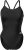 Arena Women’s Team Swimsuit Challenge Solid Swimsuit – Black/White