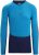 Icebreaker 125 ZoneKnit Merino Long Sleeve Crew – Geo Blue/Royal Navy