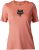 Fox Racing Women’s Ranger Short Sleeve Foxhead Cycling Jersey – Salmon