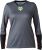 Fox Racing Women’s Defend Race Long Sleeve Cycling Jersey – Pewter