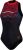 Speedo Women’s Printed Hydrasuit – Black/Fed Red/Chroma Blue/White