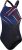 Speedo Women’s Digital Printed Medalist – Black/Fed Red/Chroma Blue/White