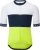 Le Col Sport Lightweight Cycling Jersey – Navy/Lime/White