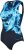 Zoggs Womens Ocean Smoke Hi Front Swimsuit – Black/Blue