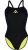 Aqua Sphere Womens Essential Tie Back Swimsuit – Black/Yellow