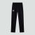 Mens Vapodri Poly Knit Pants Black