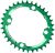 Blackspire Snaggletooth Narrow Wide Oval Chainring – Lime Green