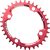 Blackspire Snaggletooth Narrow Wide Oval Chainring – Red