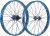 Blank Compound XL BMX Wheelset – Blue