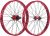 Blank Compound XL BMX Wheelset – Red