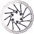 Clarks 6 Bolt Disc Brake Rotor – Black