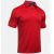 Under Armour Tech Polo – Red/Graphite – S