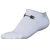 Under Armour Golf Elevated Perf No Show Socks White/Black L