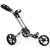 Masters iCart One – 3 Wheel Push Trolley Grey/Black