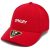 Oakley 6 PANEL STRETCH METALLIC HAT HAT – Red Line – S/M