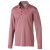 Puma Long Sleeve Polo-Rhubarb Heather-L