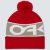 Oakley FACTORY CUFF BEANIE BEANIE RED LINE/STONE GRAY – U