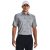 Under Armour Mens Playoff Deuces Jacq Polo Halo Gray/Steel L