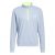 adidas Quarter-Zip Sweatshirt – wonder blue – L