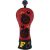 Red & Black Bomb PU Leather Fairway Novelty Headcover