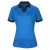 Callaway Ladies V-Placket Colorblock Polo BLUE SEA STAR – S