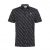 Original Penguin Swinging Pete Print Polo CAVIAR – M