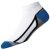 FootJoy Mens PDE Fashion Sport White/Black/Blue Socks – Pair