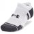 Under Armour Performance Tech 3pk NS Socks White – L