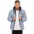 Icon Mens Puffer Hooded Zip Up Winter Jacket