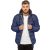 Icon Mens Puffer Hooded Zip Up Winter Jacket