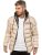 Icon Mens Puffer Hooded Zip Up Winter Jacket