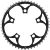 TA 110 PCD Zephyr Outer Road Chainring 40-49T – Black