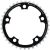 TA 110 PCD Zephyr Middle Road Chainring 34-39T – Black